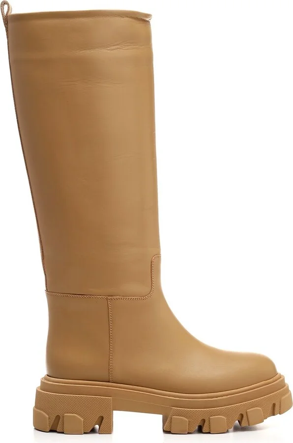 Perni Boots Beige