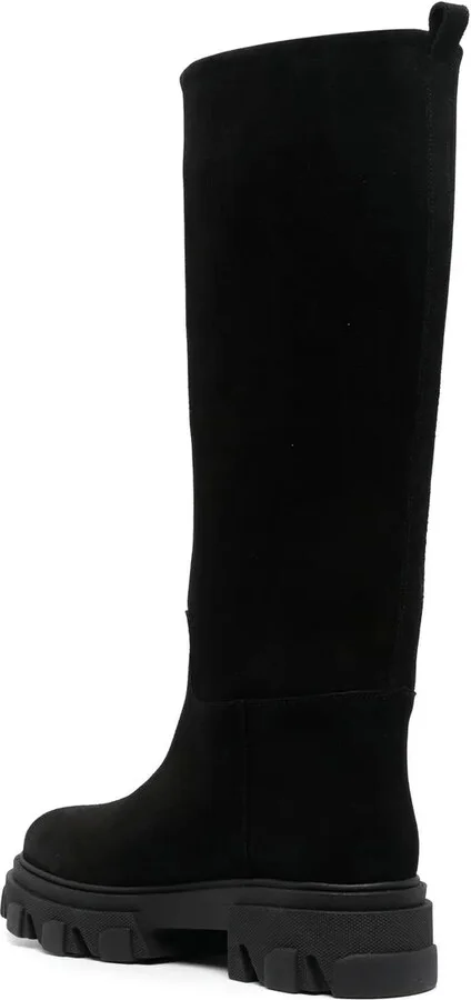 Perni Tubular suede knee-high boots - Image 3