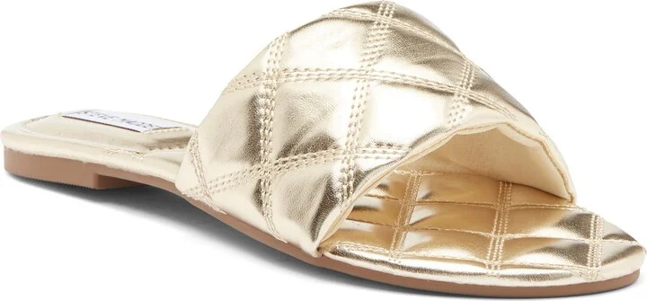 Perrie Quilted Slide Sandal