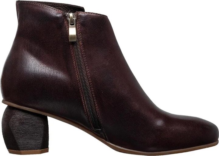 Perrin Sculptural Heel Bootie - Image 4