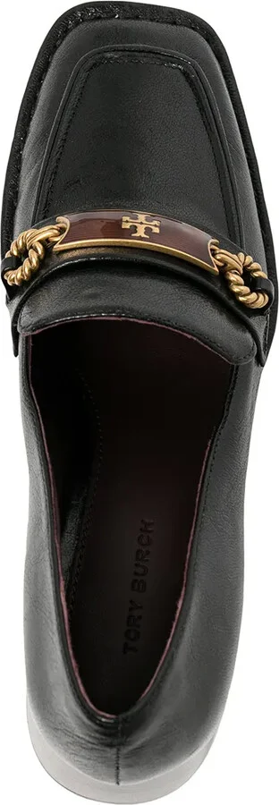 Perrine heeled leather loafer - Image 4