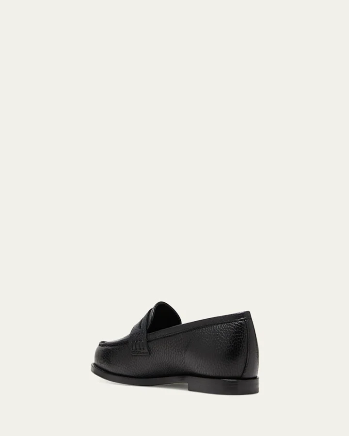 Perrita Leather Penny Loafers - Image 4