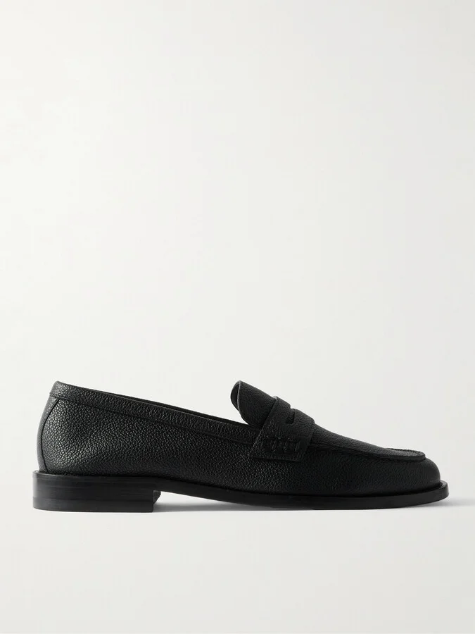 Perry Full-Grain Leather Penny Loafers