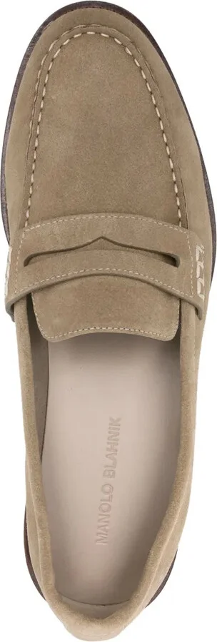 Perry penny-slot suede loafers - Image 4