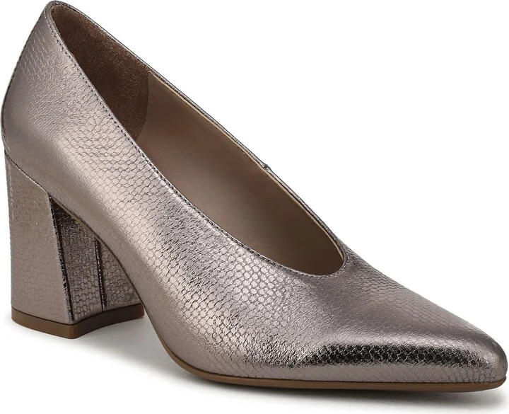 PATINA PEWTER FAUX LEATHER