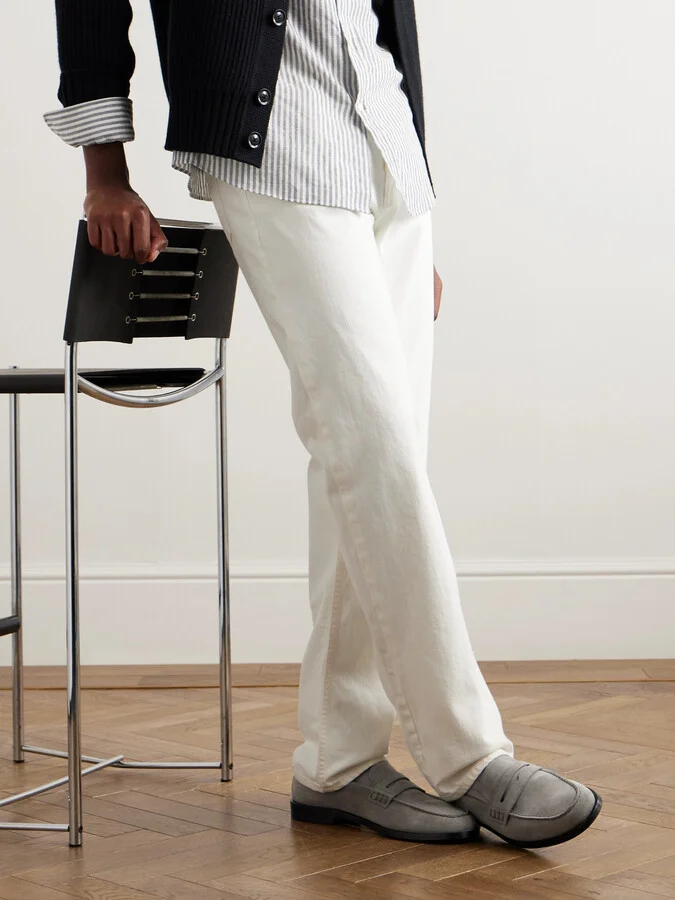 Perry Suede Penny Loafers - Image 2