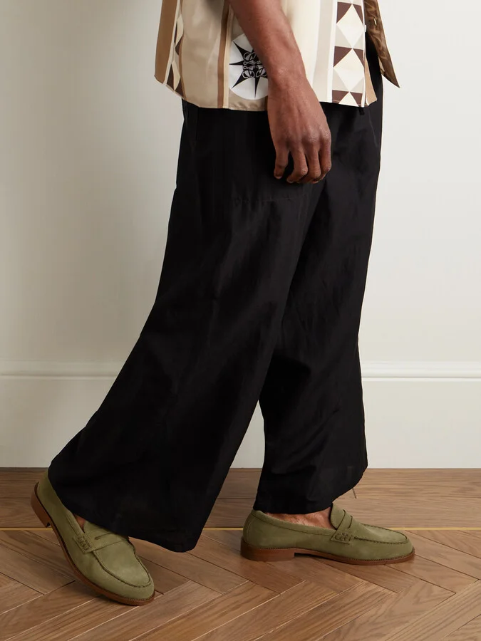 Perry Suede Penny Loafers - Image 2