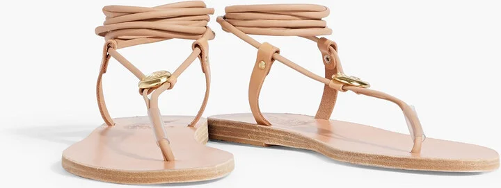 Persephone embellished leather sandals - Image 2