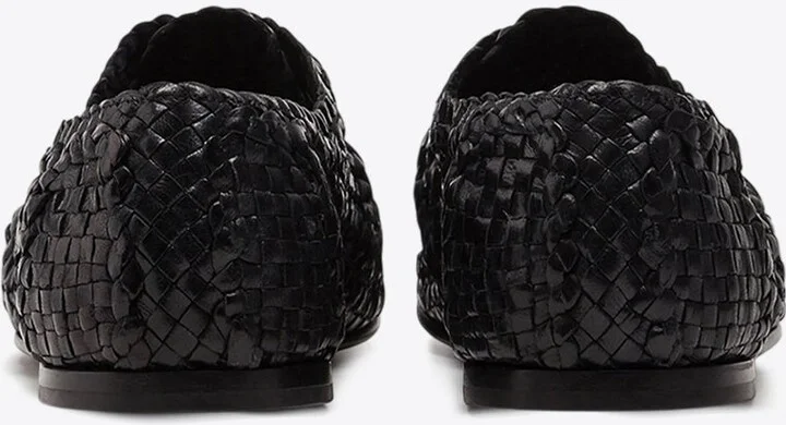 Persia Woven Leather Derby Shoes - Image 2