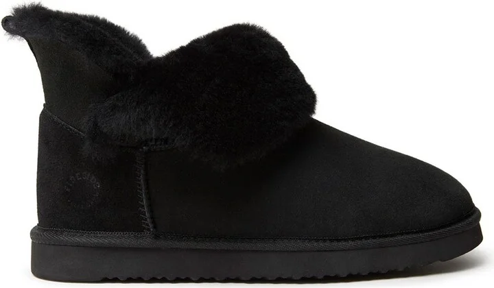 Perth Genuine Shearling Foldover Bootie - Image 3
