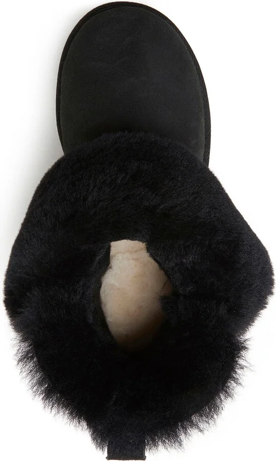 Perth Genuine Shearling Foldover Bootie - Image 4