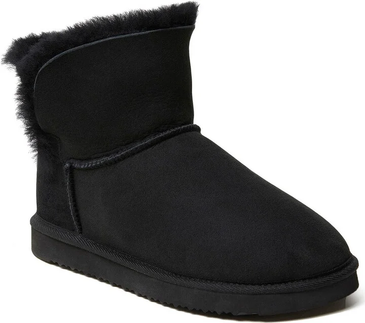 Perth Genuine Shearling Foldover Bootie