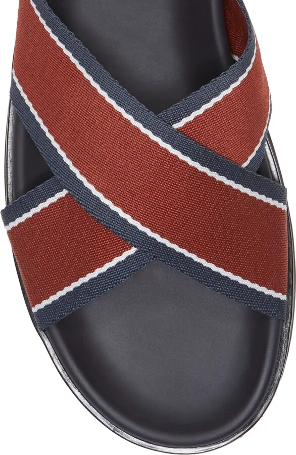 Perynne Crossover Slide Sandal - Image 8