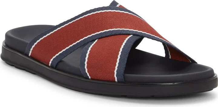 Perynne Crossover Slide Sandal