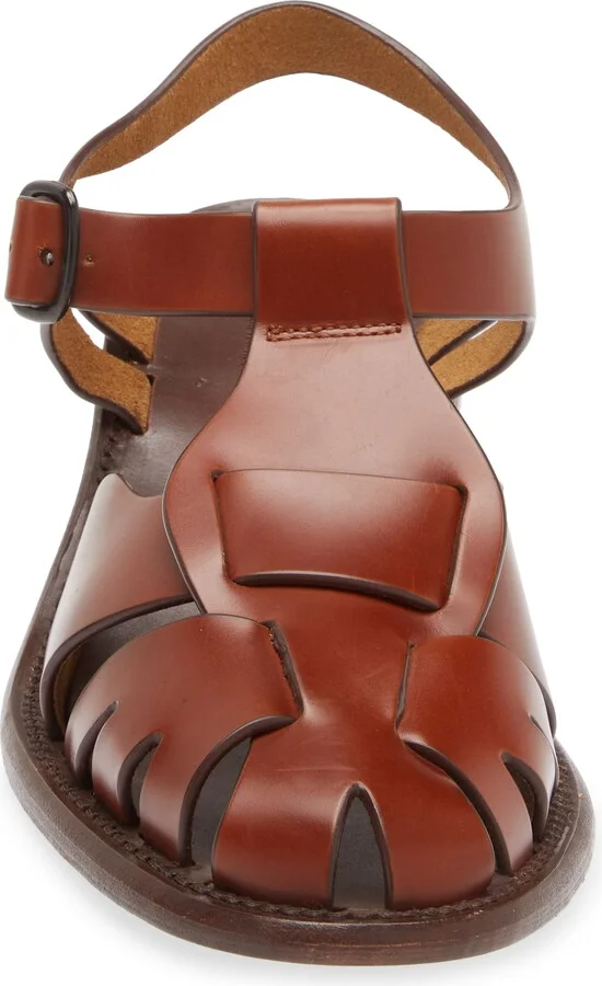 Pesca Block Heel Fisherman Sandal - Image 4