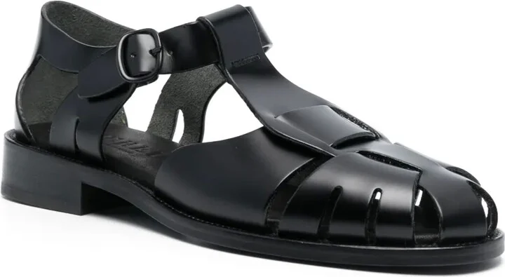 Pesca cut-out leather sandals - Image 2