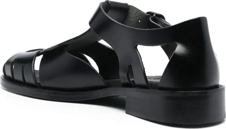 Pesca cut-out leather sandals - Image 3