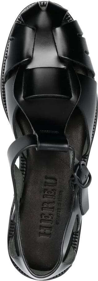 Pesca cut-out leather sandals - Image 4