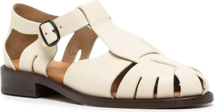 Pesca cut-out leather sandals - Image 2