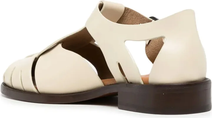 Pesca cut-out leather sandals - Image 3