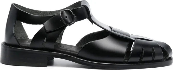 Pesca cut-out leather sandals