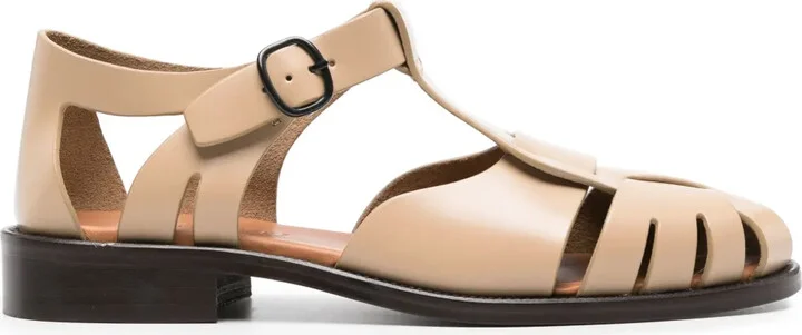 Pesca leather sandals