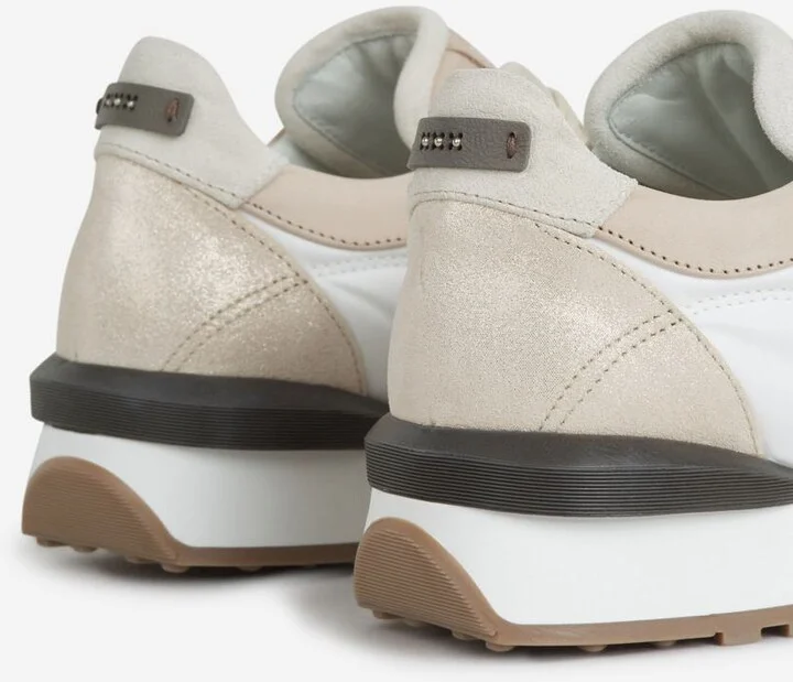Peserico Padded Leather Sneakers - Image 5