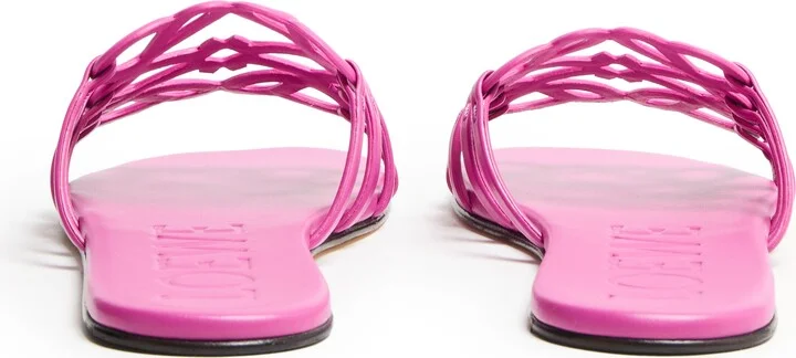Petal Anagram slide in soft calfskin - Image 4