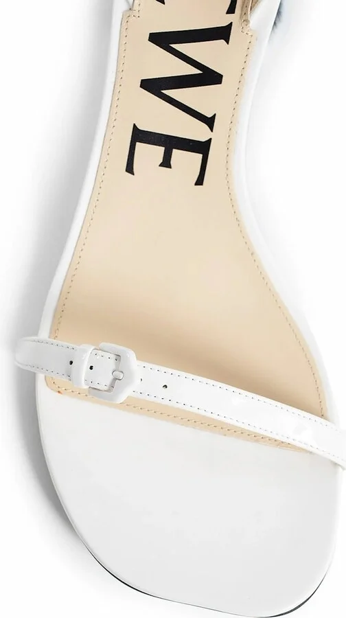 Petal Brush Leather Sandals - Image 4