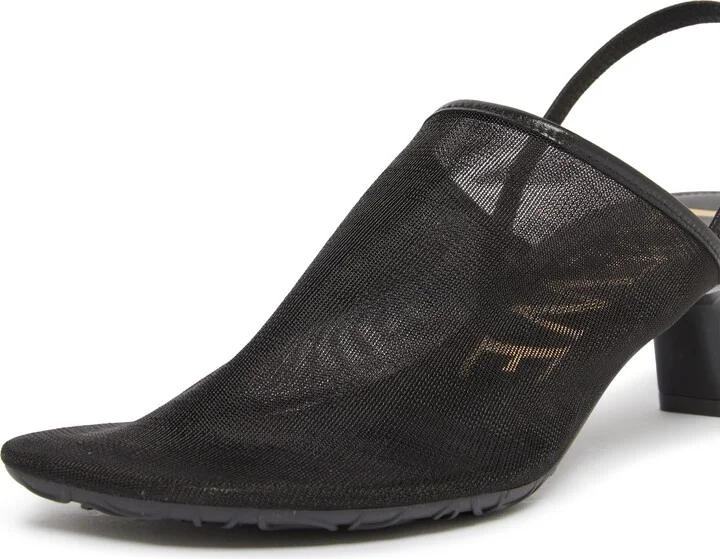 Petal mesh sling-back mule 45 - Image 6