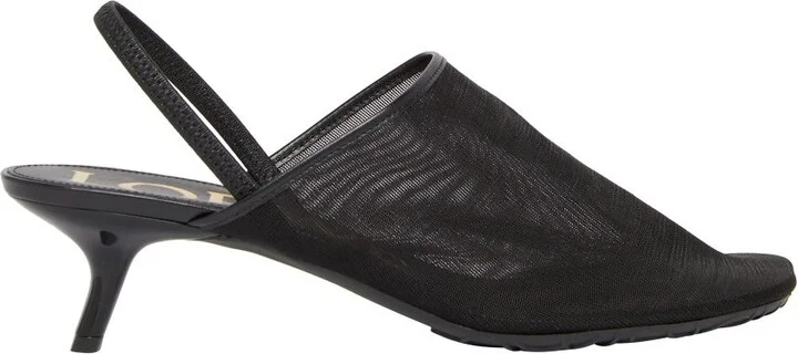 Petal mesh sling-back mule 45 - Image 9