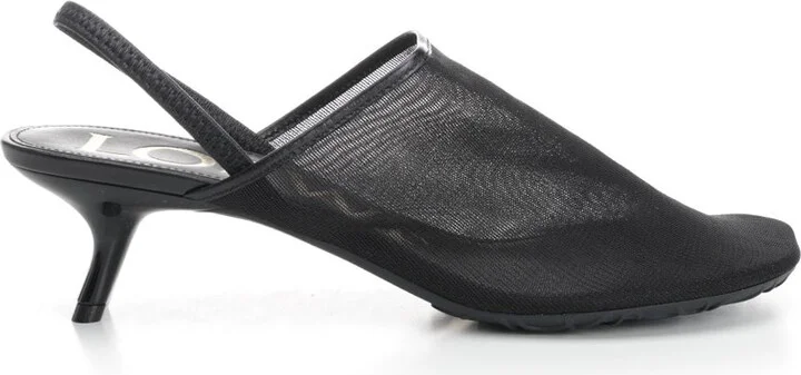 Petal Sandals Black