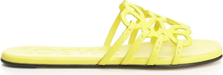 Petal Sandals Yellow