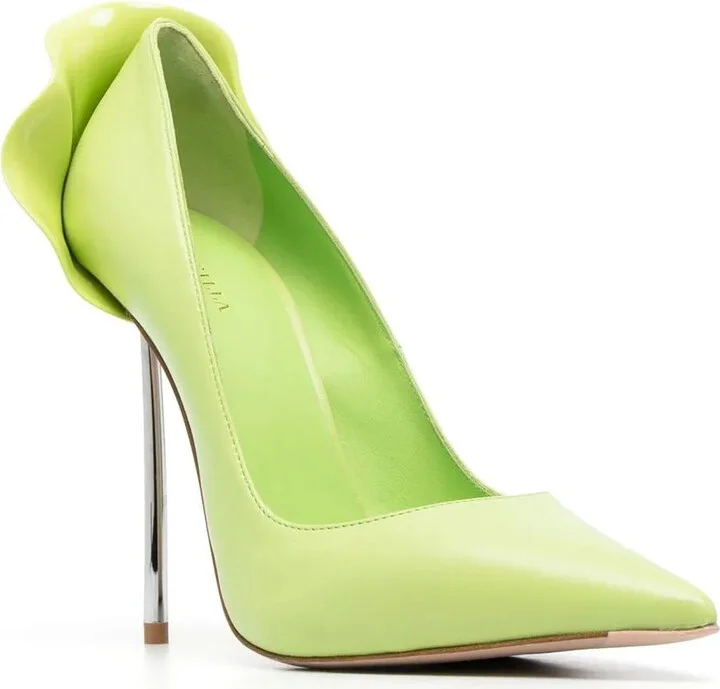 Petalo 100mm leather pumps - Image 2