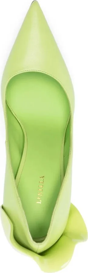 Petalo 100mm leather pumps - Image 4