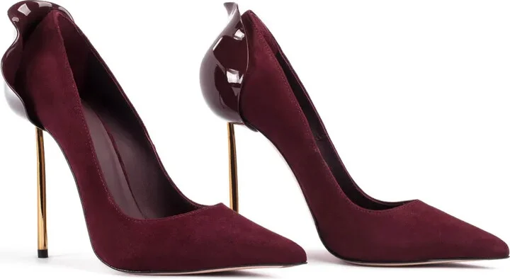 Petalo 120mm leather pumps - Image 2
