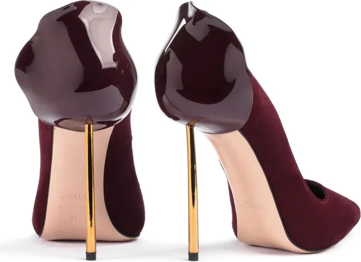 Petalo 120mm leather pumps - Image 3