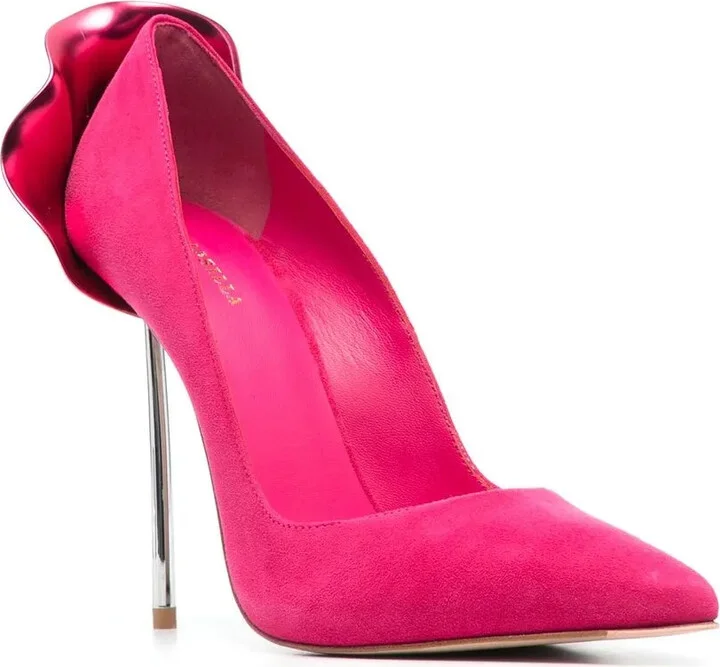 Petalo 120mm suede pumps - Image 2