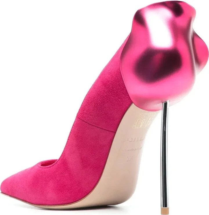 Petalo 120mm suede pumps - Image 3