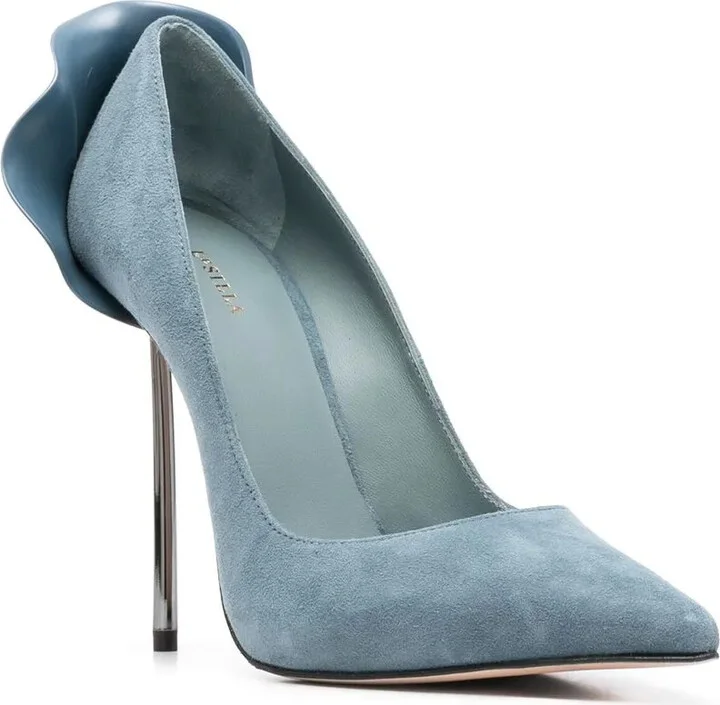 Petalo suede 110mm pumps - Image 2