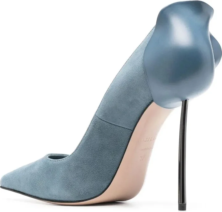 Petalo suede 110mm pumps - Image 3