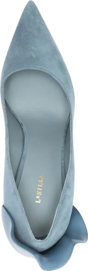 Petalo suede 110mm pumps - Image 4