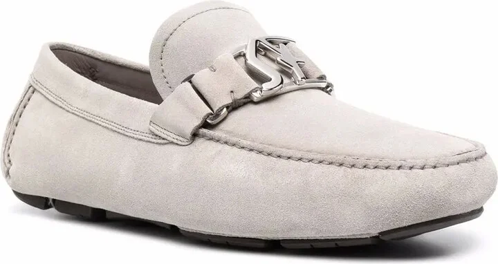 Peter logo-plaque loafers - Image 2