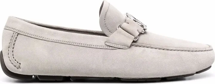Peter logo-plaque loafers