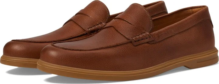 Peter Millar Men's Excursionist Pebble Grain Penny Loafer