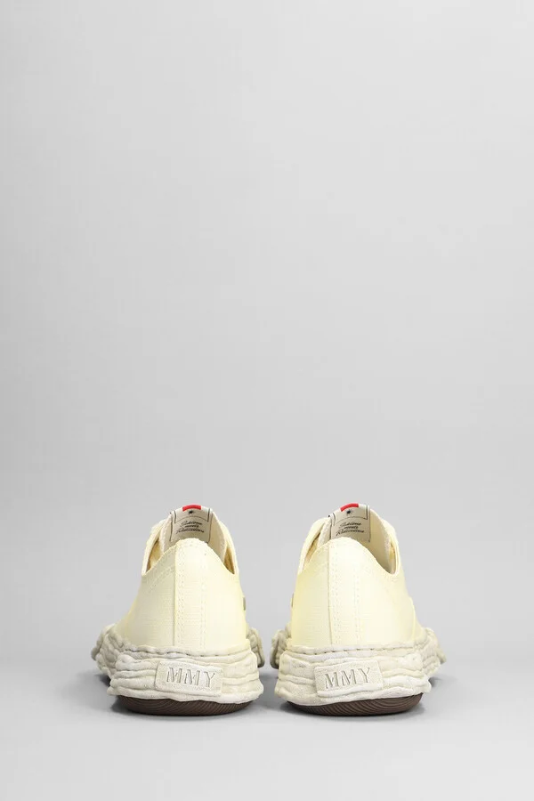 Peterson 23 Low Sneakers In Beige Cotton - Image 4