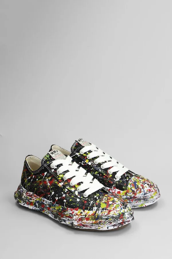 Peterson 23 Sneakers In Black Cotton - Image 2
