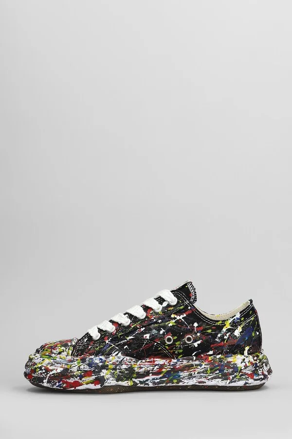 Peterson 23 Sneakers In Black Cotton - Image 3