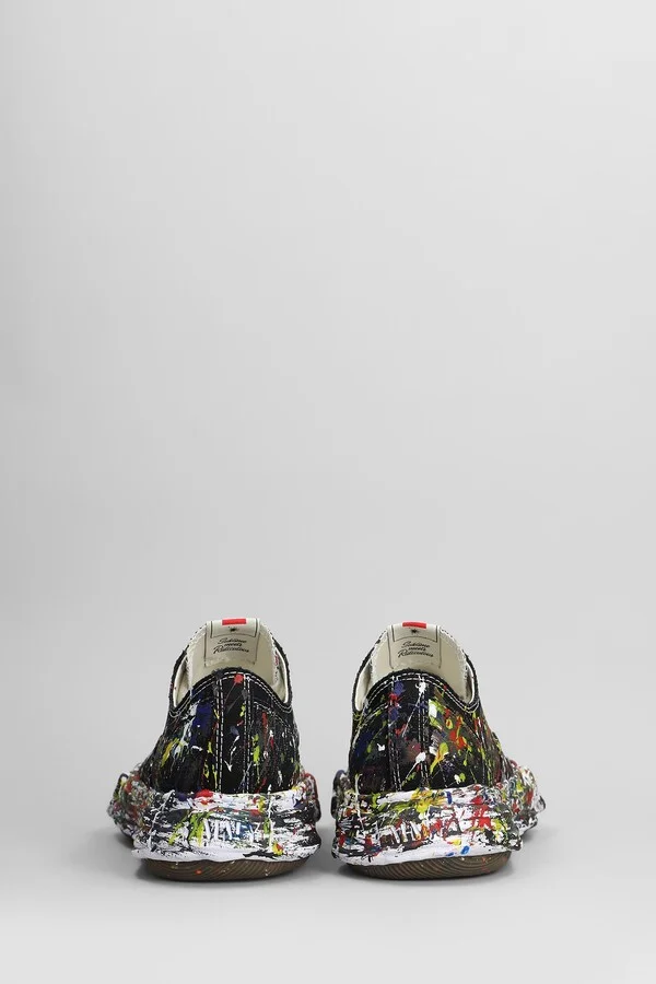Peterson 23 Sneakers In Black Cotton - Image 4