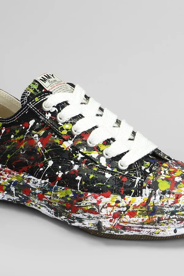 Peterson 23 Sneakers In Black Cotton - Image 5